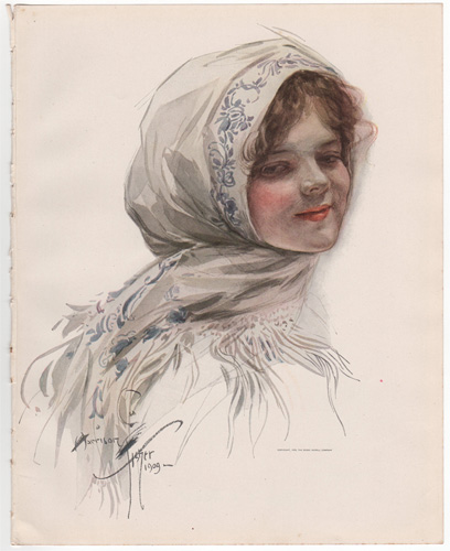 American Beauties by Harrison Fisher (1909)